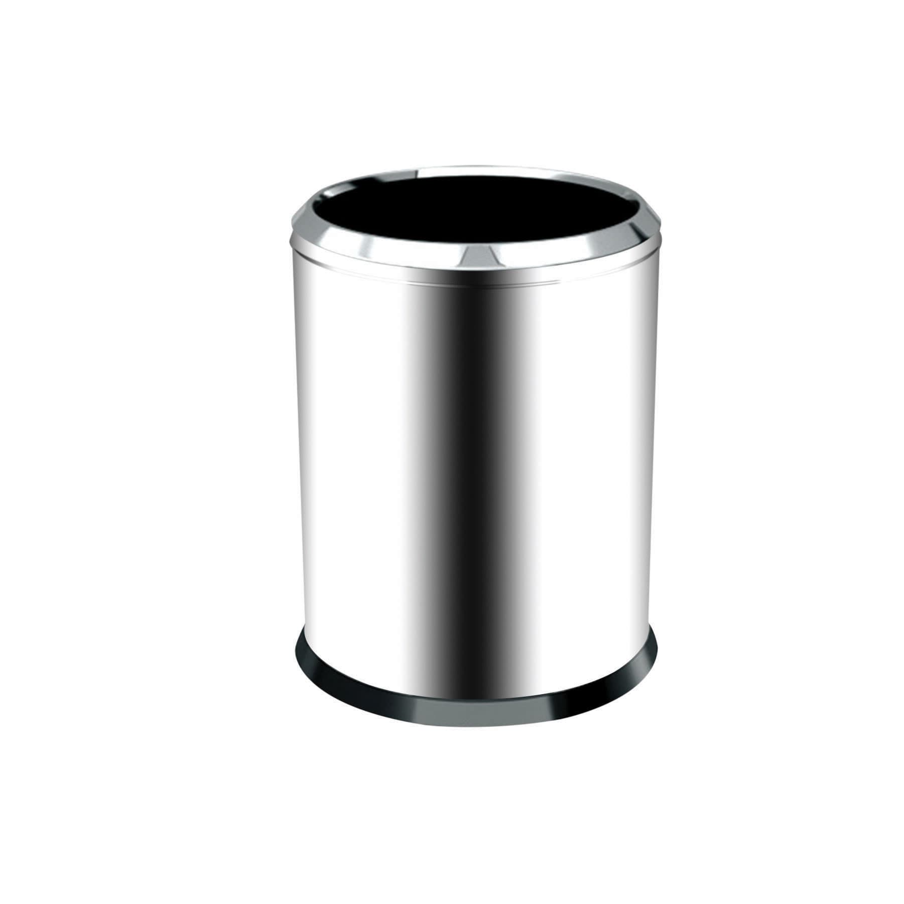 Krom Çemberli Çöp Kovası 12 Lt.