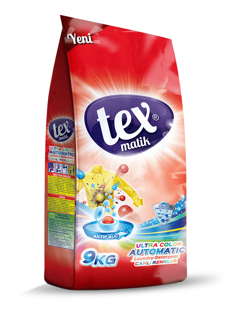 Tex Matik Canlı Renkler 9 KG
