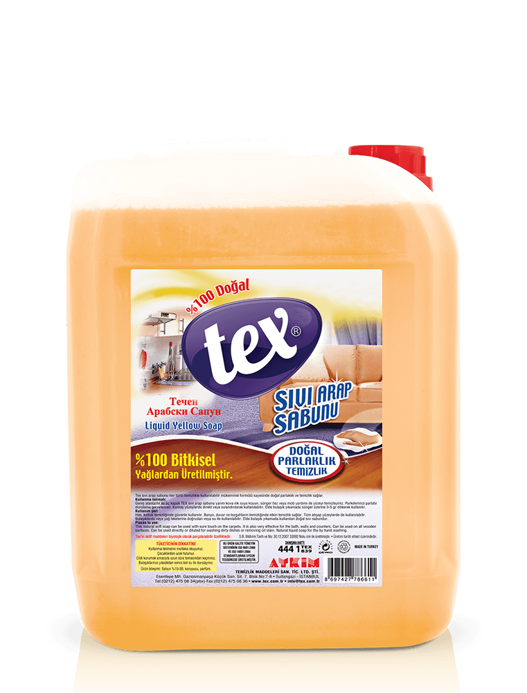 Tex Sıvı Arap Sabunu 5 lt